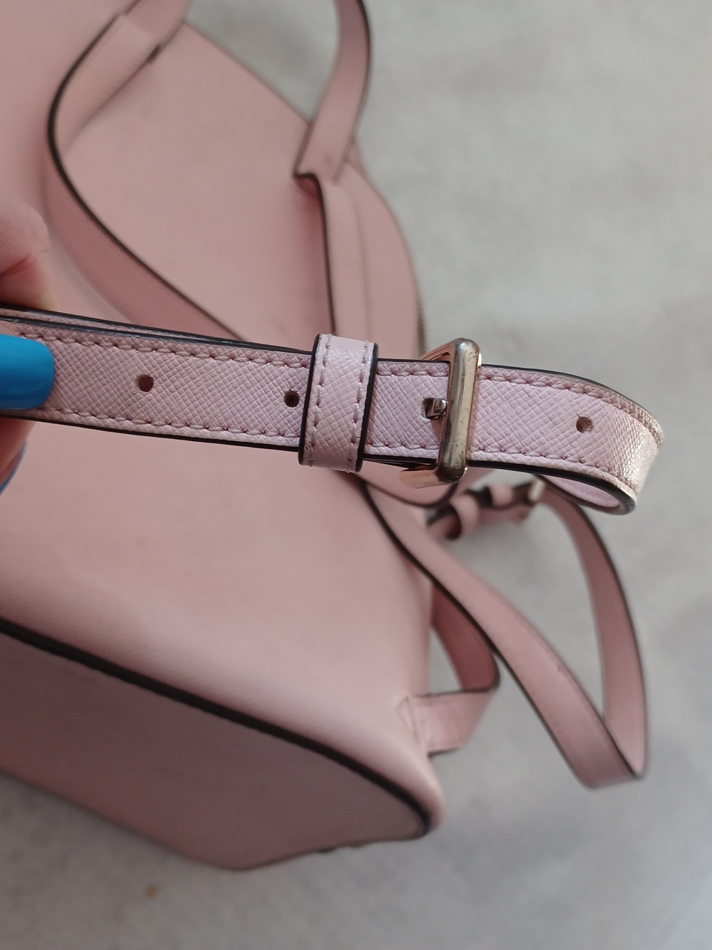 kate spade Small Pink Leather Backpack - Picture 3 of 9
